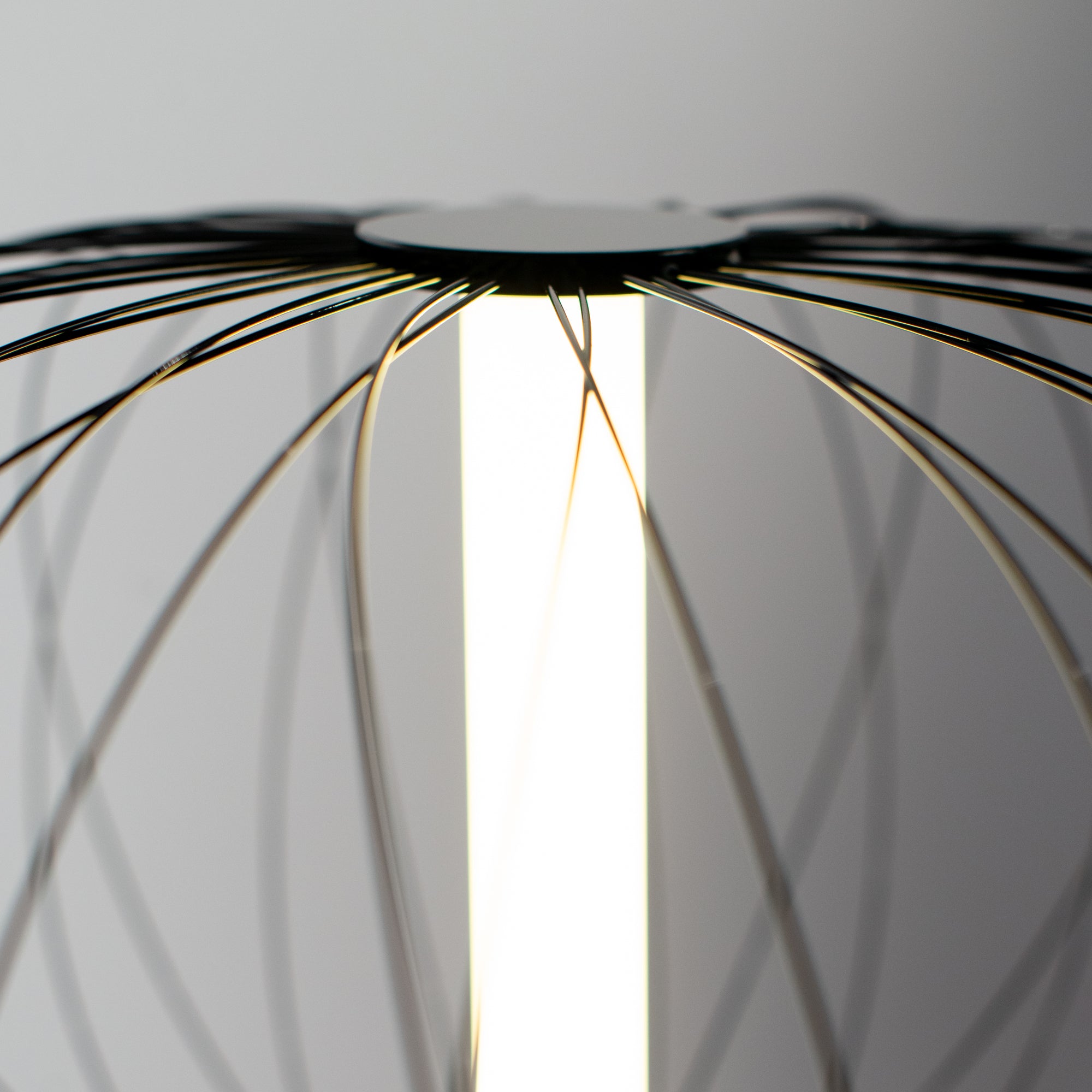 BEATRICE black LED floor lamp