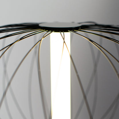 BEATRICE black LED floor lamp