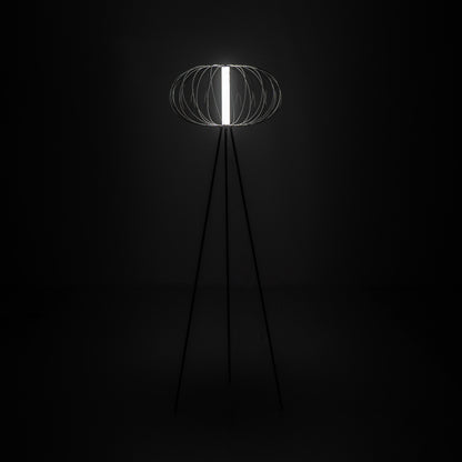 BEATRICE black LED floor lamp