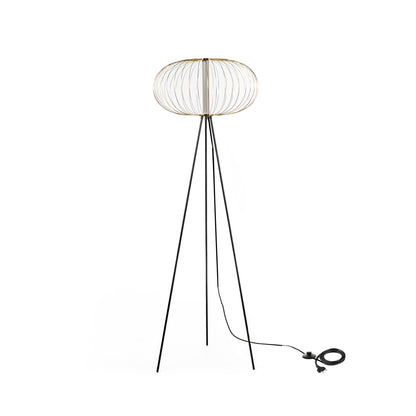 BEATRICE LED-Stehleuchte aus Messing