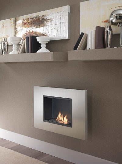 TIMOR wall-mounted bioethanol fireplace