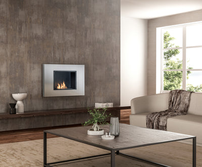 TIMOR wall-mounted bioethanol fireplace