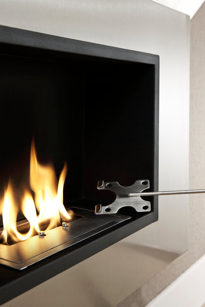 TIMOR wall-mounted bioethanol fireplace