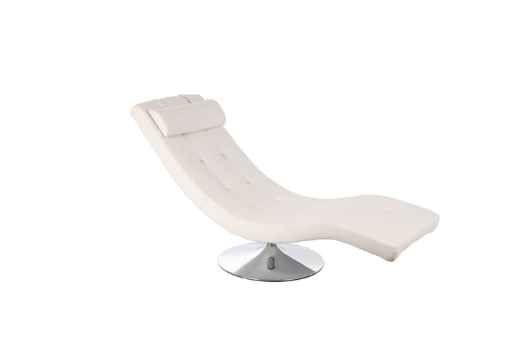 Chaise longue GIUDITTA bianco