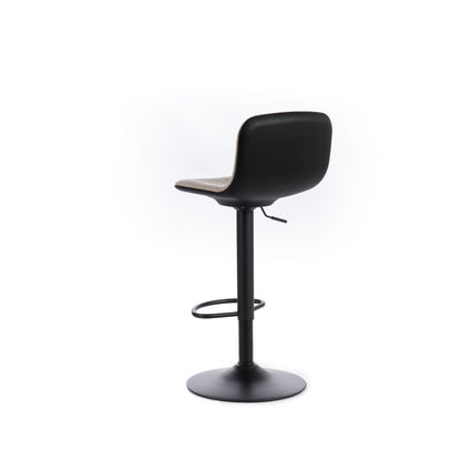 Set mit 2 beigefarbenen ALYS-Hockern