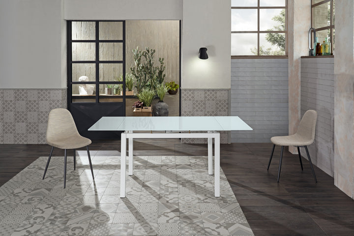 MARTIN extendable table white