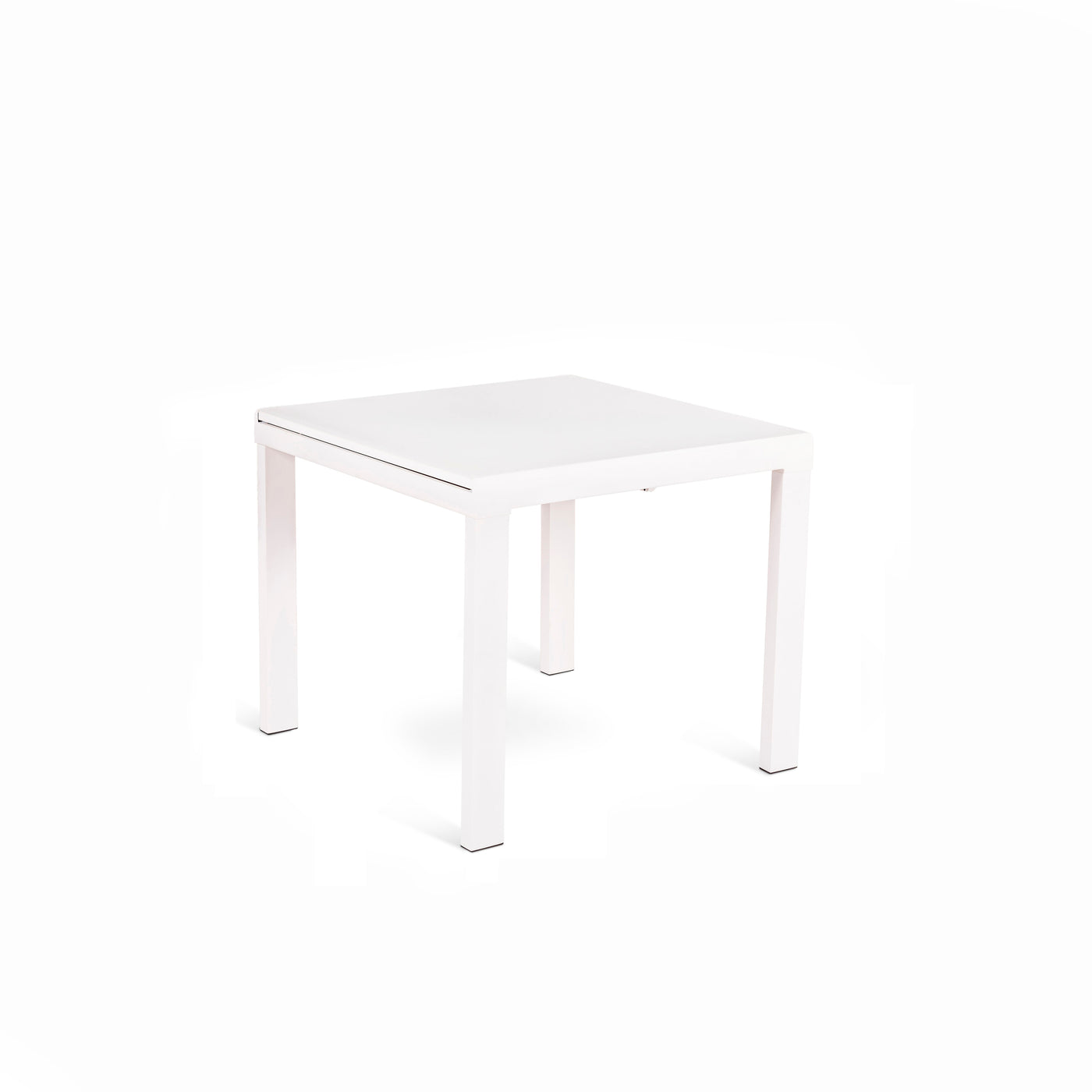 White BART extendable table