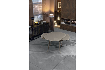 KARACHI gray extendable table