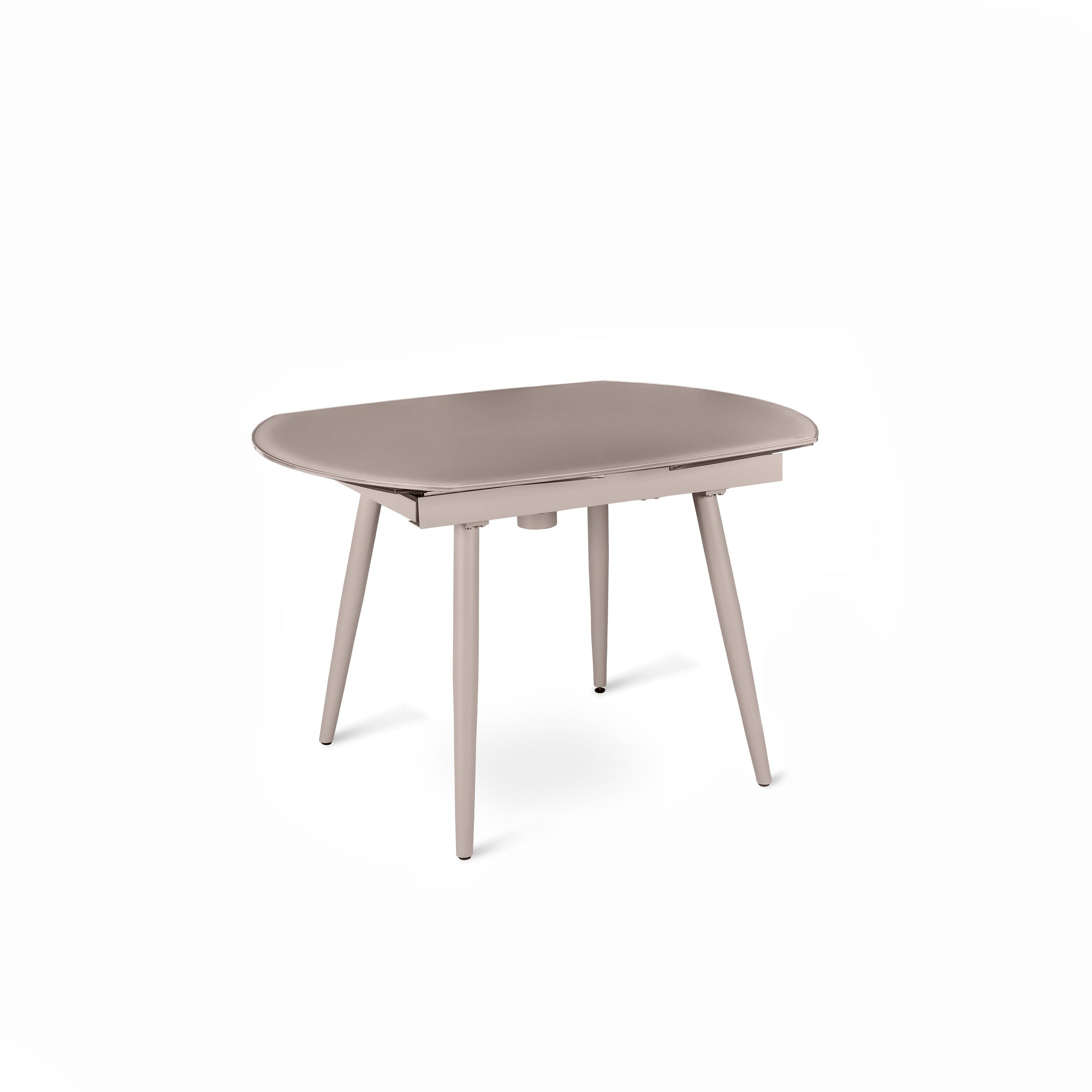 KARACHI dove gray extendable table