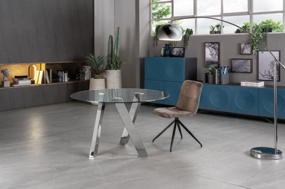 ETTRIAN chrome table