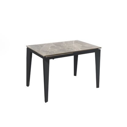 PUAKO extendable table in gray marble