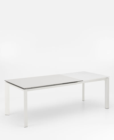 CYDRAN ausziehbarer Tisch weiß