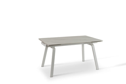 LEIK extendable table in white