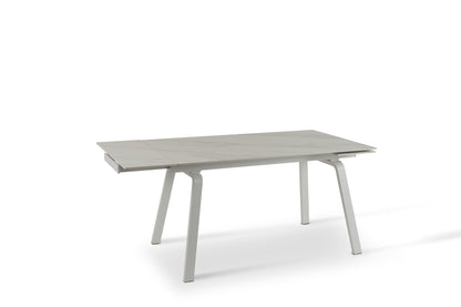 LEIK extendable table in white