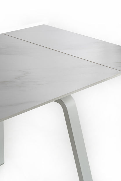 LEIK extendable table in white