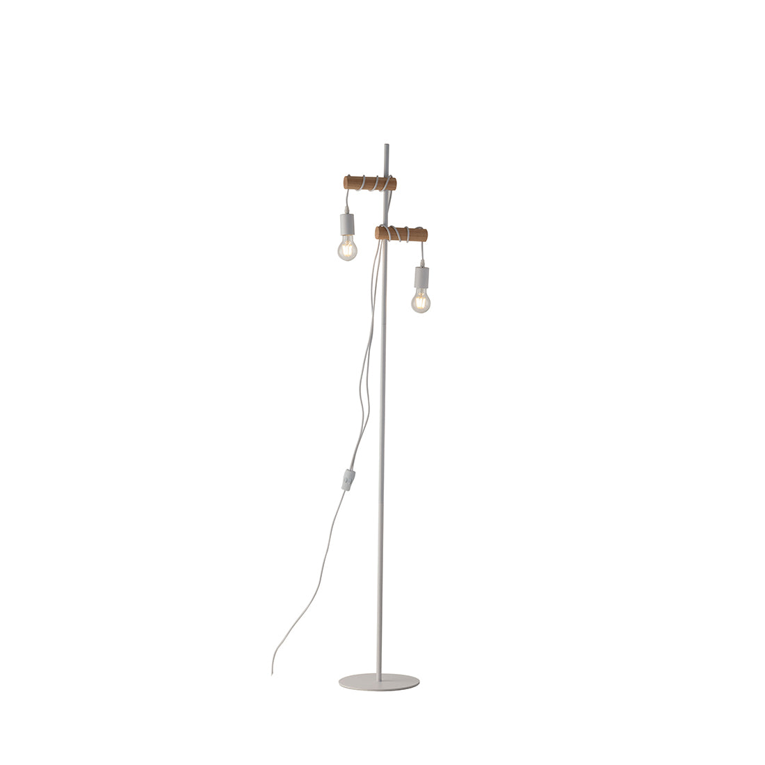 Lampada da terra KITA bianco