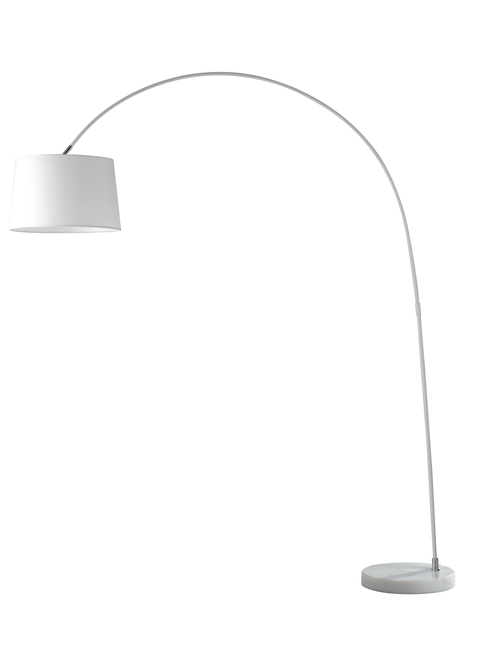 Lampada da terra PATRICIA bianco
