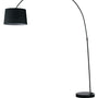 Lampada da terra PATRICIA nero