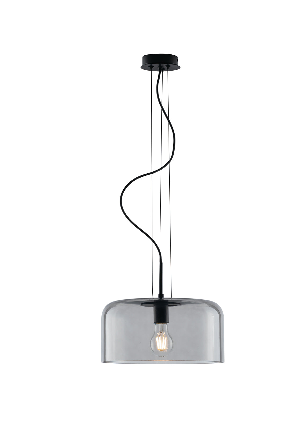 Smoked MOOSE chandelier