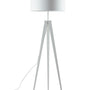 Lampada da terra BERTHA bianco