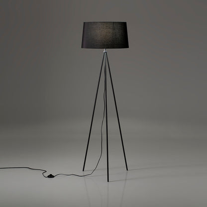 THATON black floor lamp