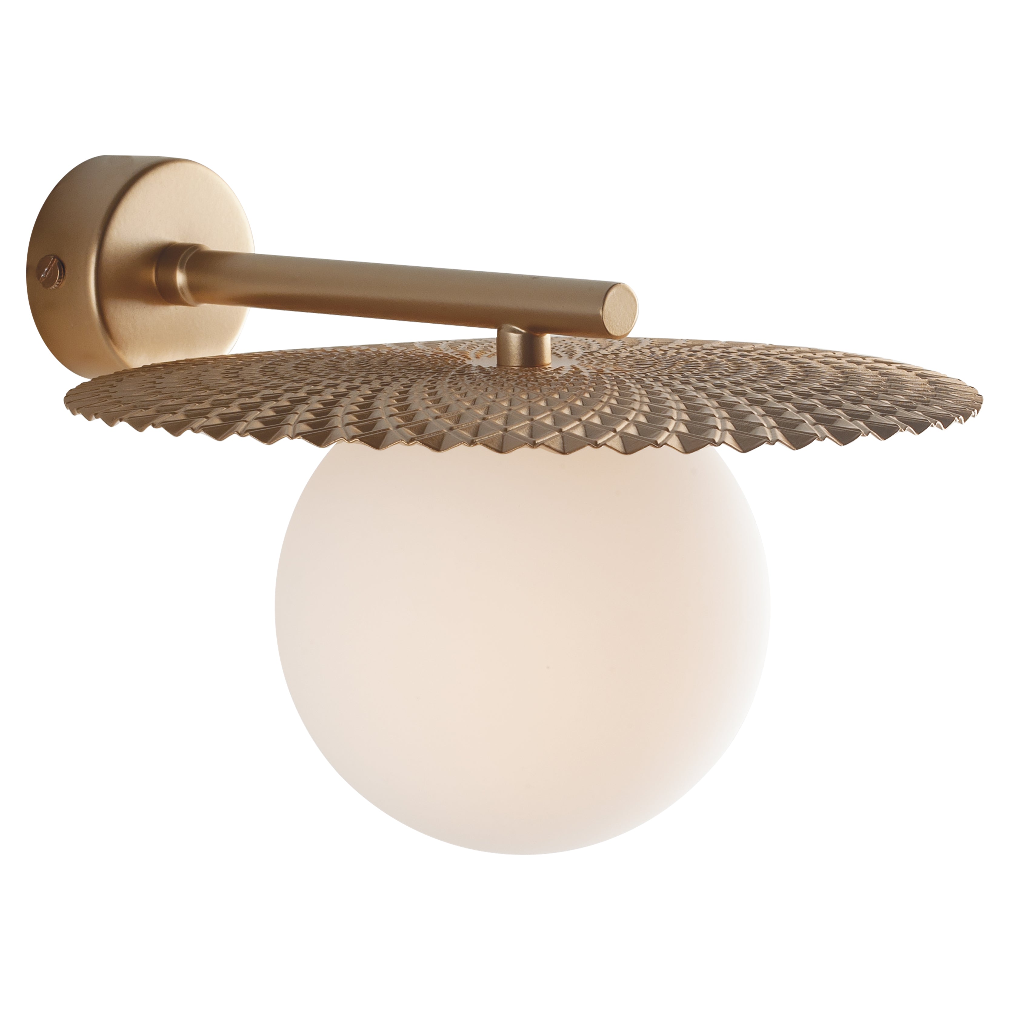 BOSHI goldene Wandleuchte