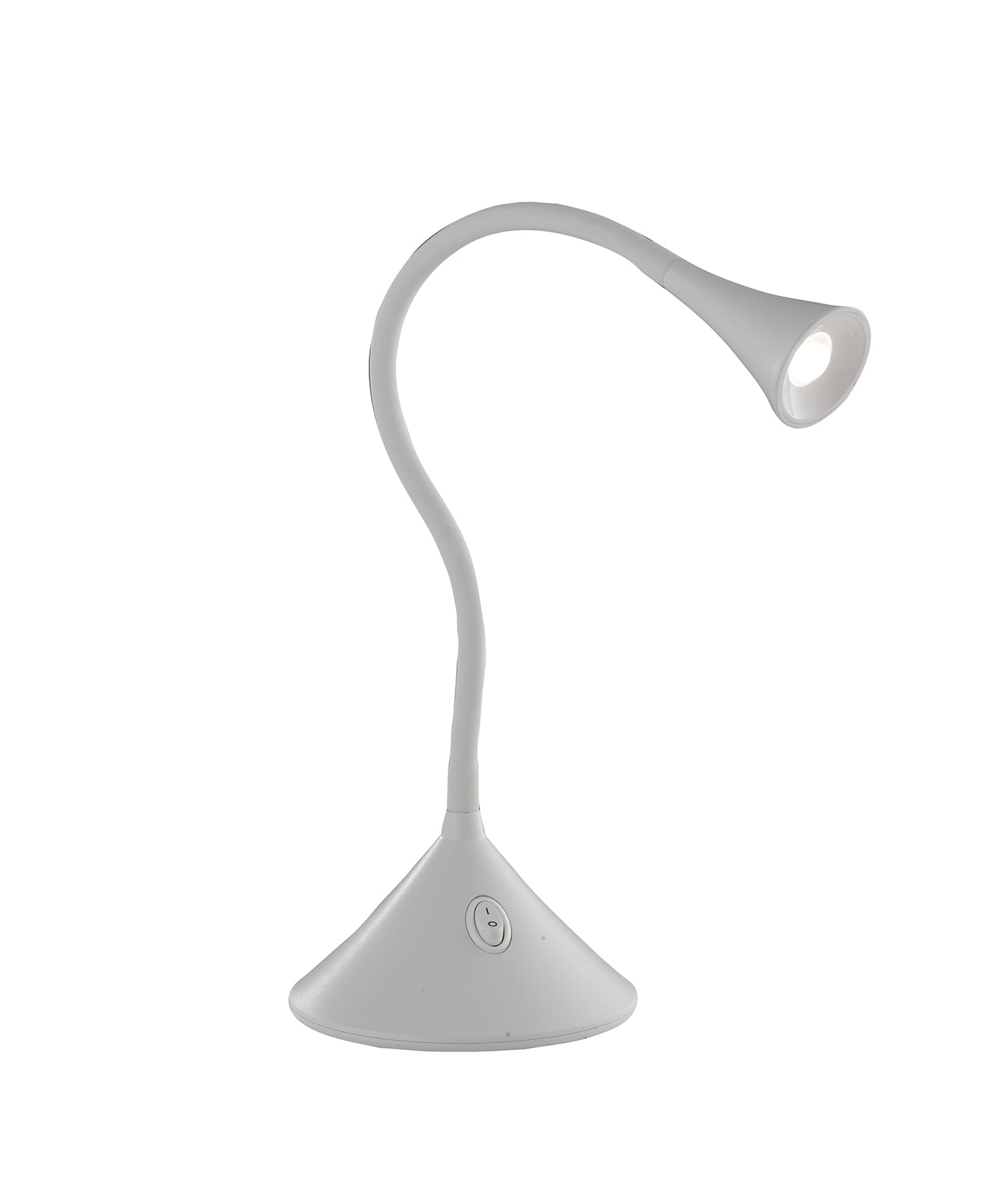 Weiße LED-Leselampe GIONA