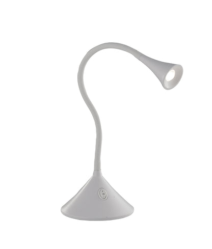 Weiße LED-Leselampe GIONA
