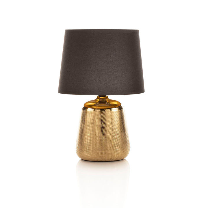 Tischlampe JAMBI gold/schwarz