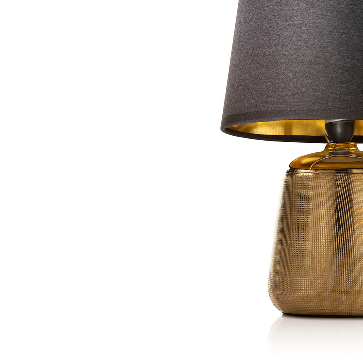 Tischlampe JAMBI gold/schwarz