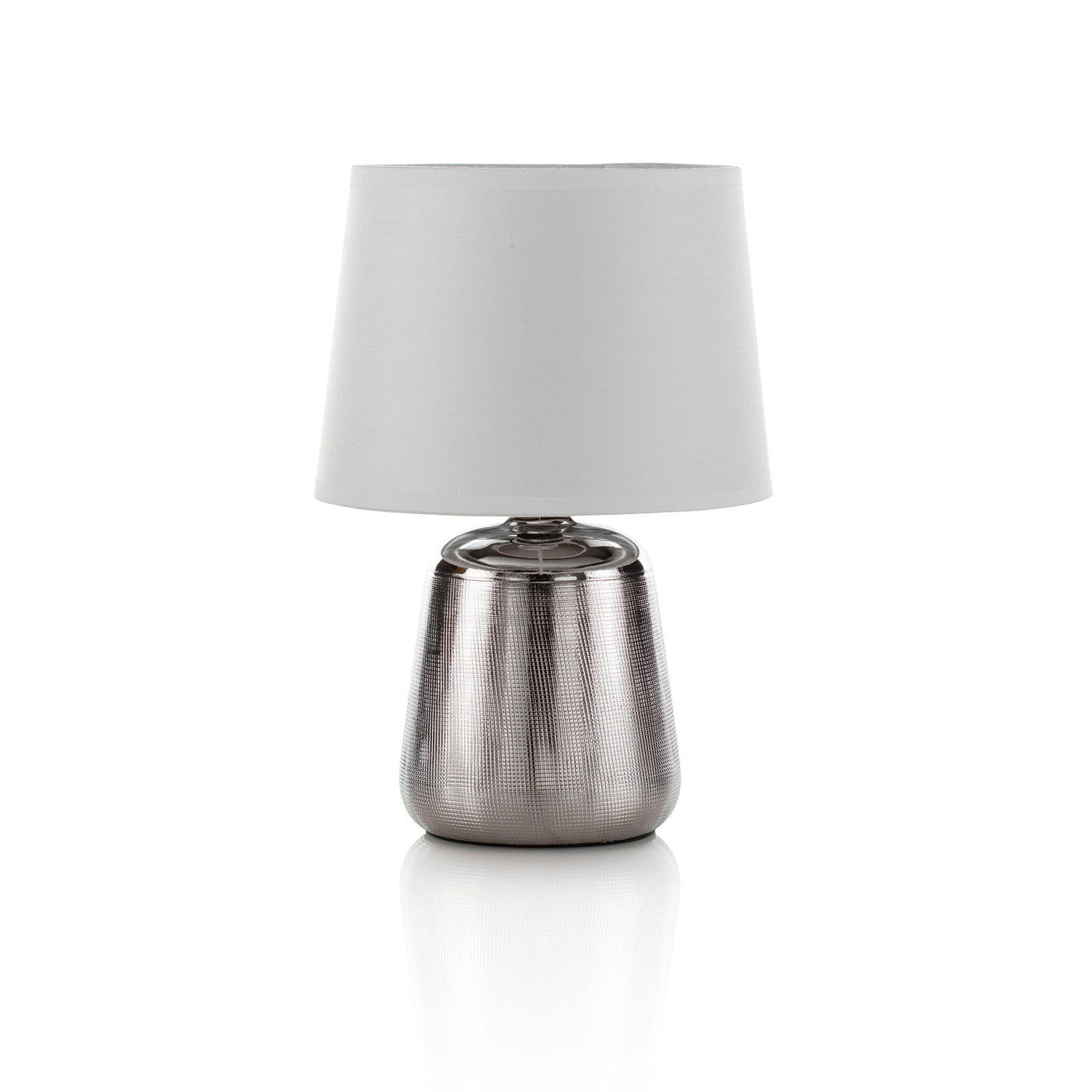 JAMBI table lamp white/silver