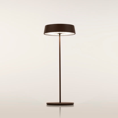 Rechargeable BISTROT corten table lamp