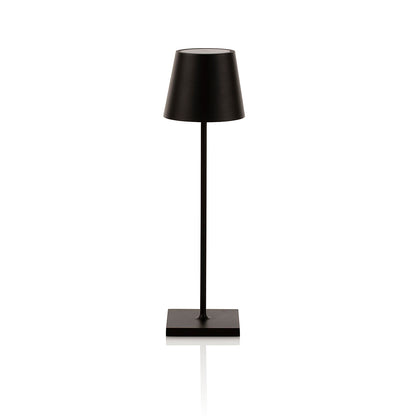 Lampada da tavolo ricaricabile KIMA nero