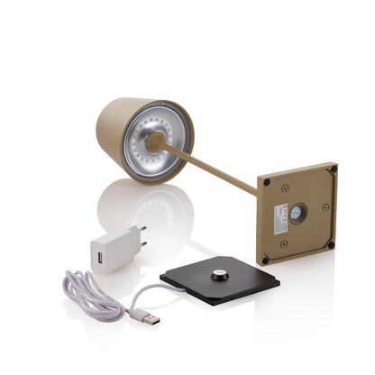 KIMA gold rechargeable table lamp