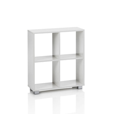 Nordic white SURY bookcase