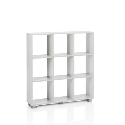 Nordic white WANDA bookcase