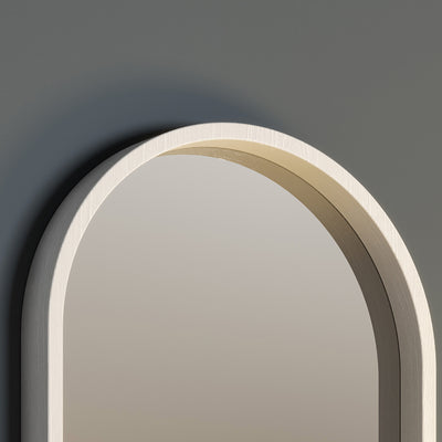 VOMB wall mirror white