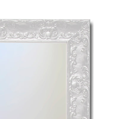 NANTES wall mirror white
