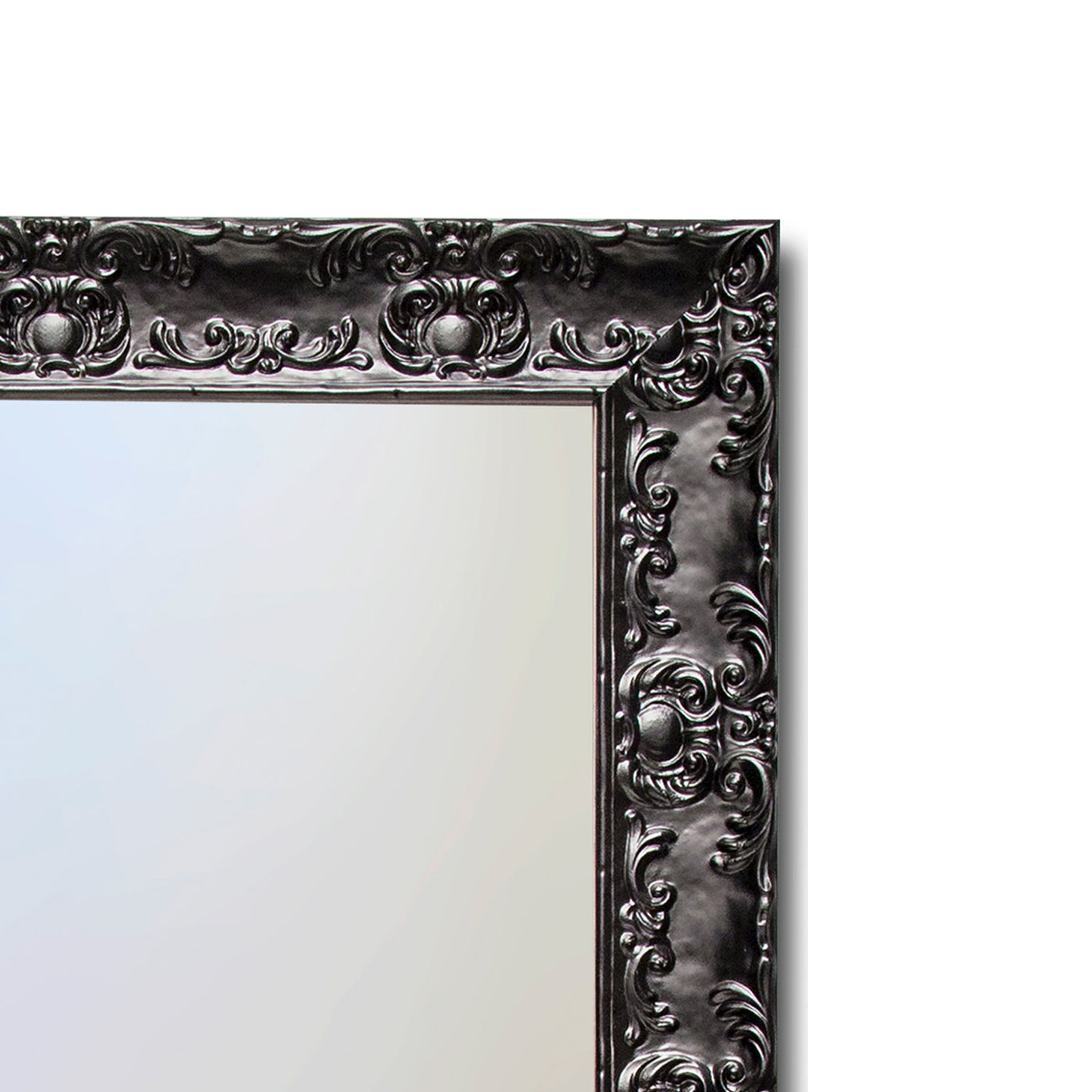 Specchio da parete NANTES nero