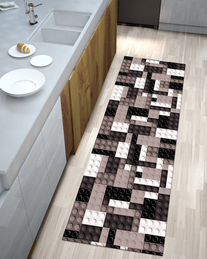 Passatoia in vinile BRICK 150cm