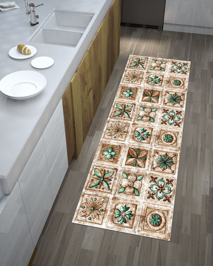 Passatoia in vinile MAIOLICA 4 150cm