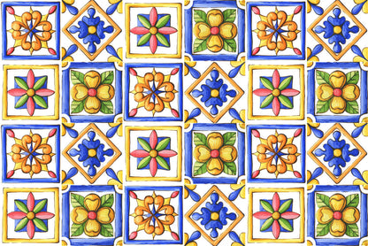 Passatoia in vinile MAIOLICA 6 250cm