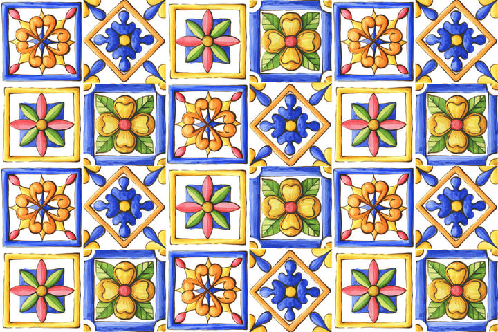 Passatoia in vinile MAIOLICA 6 300cm