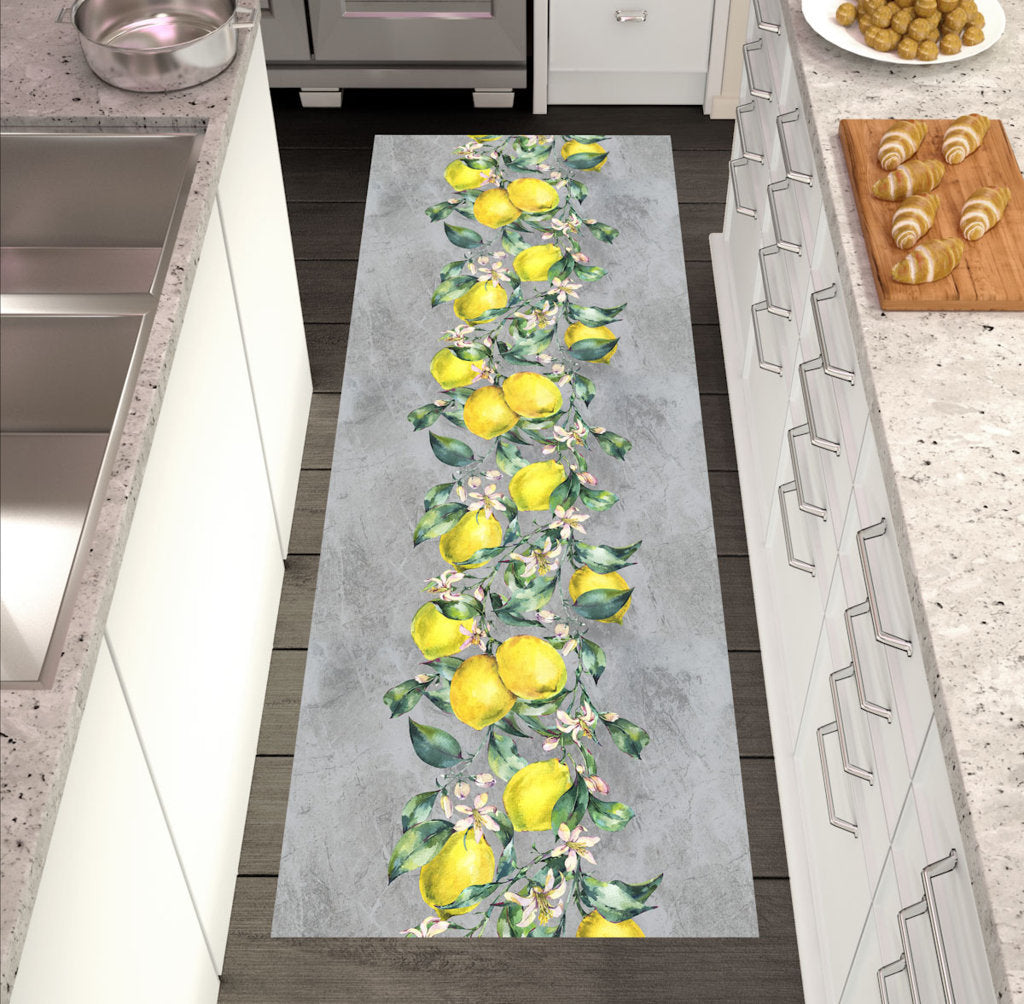 Vinyl runner LEMON 200cm