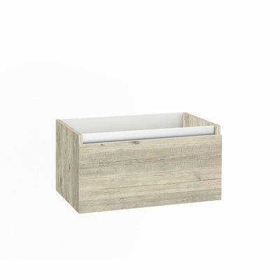 PERTH arctic pine 1 drawer washbasin base unit 70 cm