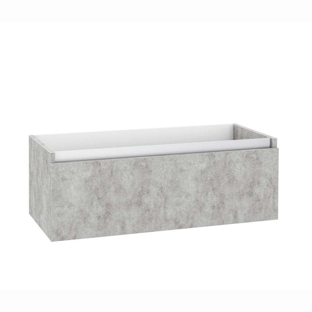 PERTH cement 1-drawer washbasin unit 100 cm