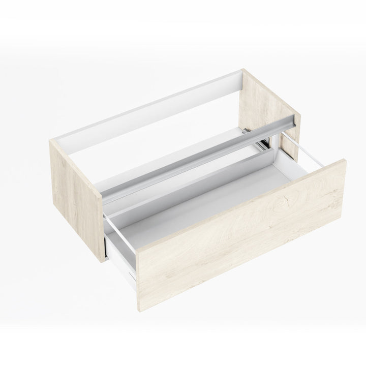 PERTH Alaska-Eiche 1 Schubladen-Waschtisch-Unterschrank 100 cm
