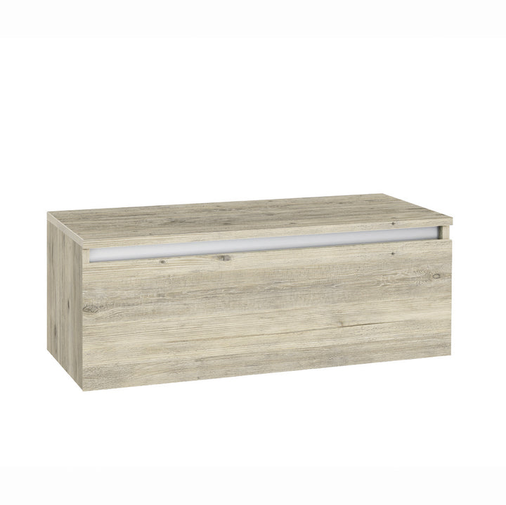 Base con top 1 cassetto PERTH pino artico 100 cm