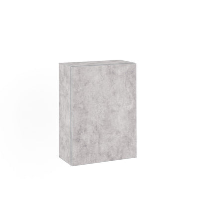 Composizione 8 pezzi PERTH bianco/cemento 70 cm