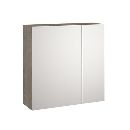 Specchio Contenitore 2 ante MALMO-S rovere cenere